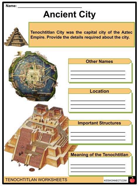 facts about tenochtitlan for kids.